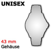 Unisex- 43mm
