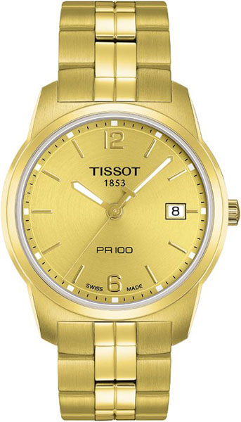 Tissot PR100 Gent goldfarben