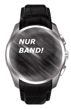TISSOT Couturier Lederband 23mm schwarz XL