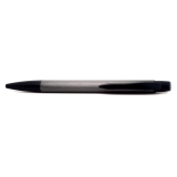 Kugelschreiber mit Gravurmöglichkeit, schwarz-grau