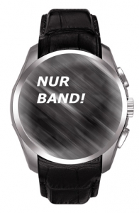 TISSOT Couturier Lederband 23mm schwarz XL